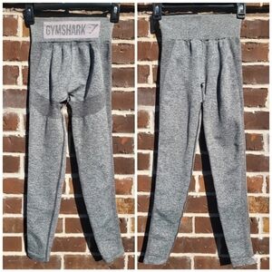 Gymshark flex high waisted leggings gray pink Womens XS